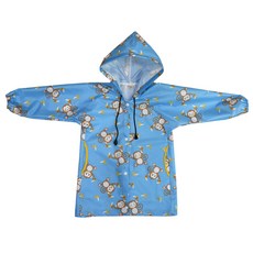 Derhappi幼兒用猴子香蕉防水防風外套雨衣
