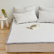 ARPEGGIO BASIC 拼色壓紋床墊, 灰色