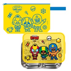 LILFANT 餐盤便當袋組, 混色, 不鏽鋼餐盤+蓋子+便當袋, 1組