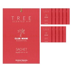 AromaSquare 俱樂部邁阿密紙香包原始 L, 20克, 12個