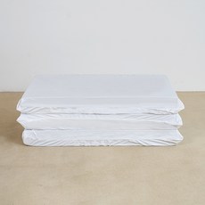 몽스홈 3단 접이식 전용 방수 속커버, 화이트, 10cm
