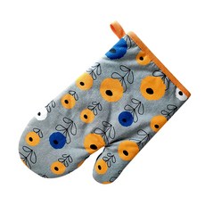 Junda Shop北歐風格微波爐烤箱用廚房手套, 灰色, 1個