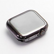 Alpina Case Apple Watch TPU 全包覆式果凍軟殼 40mm, 太空灰色