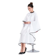 理髮圍裙, 白色的, 1個