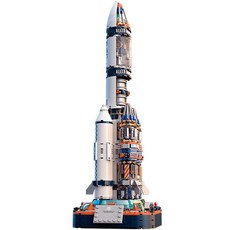 JAKI 火箭發射台 相容積木 JK8501, 1組