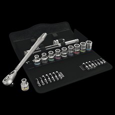 Wera 1/2 Cyclops金屬棘輪扳手套筒組 8100SC8 004078, 1組