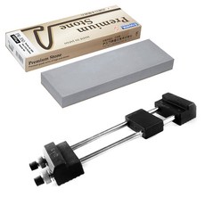 NANIWA 5000個優質磨石+宙斯橡膠磨石架, 1套