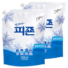 碧珍 高級衣物香氛柔軟精補充包 Blue Bianca, 2.3L, 2包