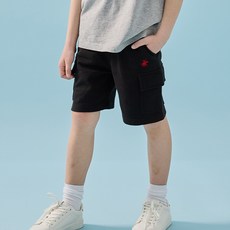 BEVERLY HILLS POLO CLUB 比佛利保羅 青少年運動口袋短褲