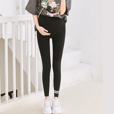 앵클 더블라인 임산부 레깅스
