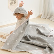 MYHOUSE 棉莫代爾 兔子波點 四季毯 午睡毯