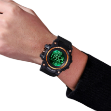 소요상회 방수 레트로 스포츠 시계, 로즈골드, 1개