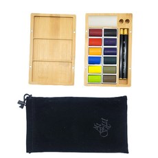 artsecret 藝術家的秘密 多合1塊狀水彩盒組 BSW-12L, 12色, 1組