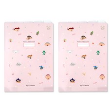 蠟筆小新 5層 A4 索引文件夾, 一起, 2個