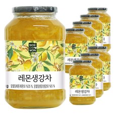 NOKCHAWON 綠茶園 檸檬生薑果醬茶, 8個, 1公斤