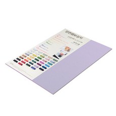 paperculture 達文西壓紋 厚雙面壓紋紙 180g No 74 淺紫色, 7個