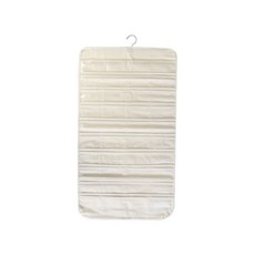 Booth Market 多口袋飾品收納掛袋, 米色, 1個