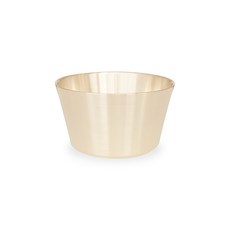 Nothyang 圓形黃銅碗, 柔和的金色