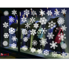 Holyment聖誕裝飾貼紙 窗戶玻璃貼 JC A13, 單一顏色