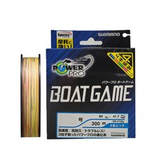 POWER PRO 船用編織釣魚線 PP-F62N 200m, 混色