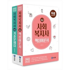 publishing the dream 2022 社會工作師 1級 核心理論書 + 歷屆試題集 套組 全2冊