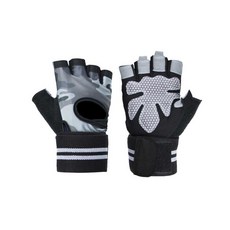 Moment 護腕健身半指手套 雙手適用, 1個