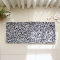 바이빔 카바나 주방매트, 멀티블루