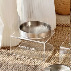 REDPUPPY 寵物Neilla單口寵物碗, 1個, 單一顏色