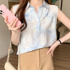 루나걸 파리하 나시 블라우스 L24SMBL051305