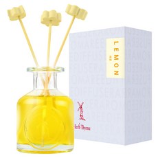 허브타임 퍼퓸플러스 시그니처 실내용 디퓨저 130ml 선물세트, 레몬, 1개