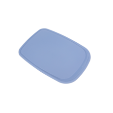 SiliPot 矽膠副食品迷你砧板, 深藍色, 1個