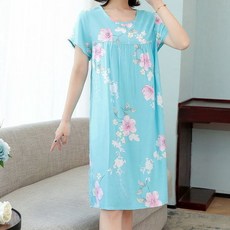 Ahope 女性大尺碼睡衣連身裙
