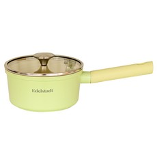 Edelstadt Edel IH電磁爐陶瓷單柄鍋, 萊姆色, 1個, 18cm