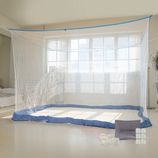 RODZINA 家用蚊帳, 方形蚊帳套裝 7-8 人