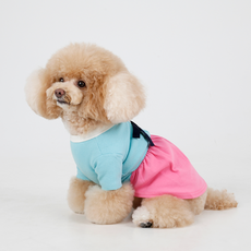 AMYLOVESPET LA繽紛韓服, 連身裙藍色, 1個