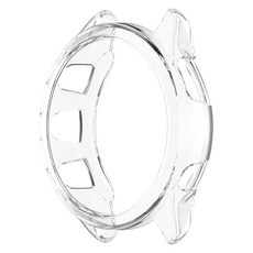 SPACE SHIELD Garmin 智慧手錶相容 TPU 防撞保護殼, 透明