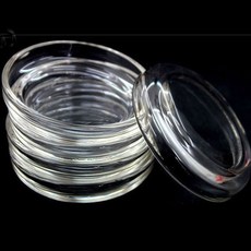 玻璃透明杯蓋 12入, 單色