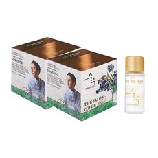 soonsoo The Salon Color Atelier 染料 2p + 天使精華 8ml, 牛奶棕(染劑), 1組