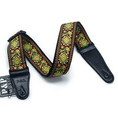 Ahope 波西米亞圖案吉他背帶 Type 15, 1個