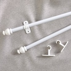 Modern House 15mm 窗簾桿, 白色