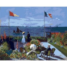 Momofix Painting DIY油畫繪圖組, 莫奈聖阿德雷斯花園