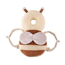 루미베베 머리쿵 아이쿵 쿨링 메쉬 쿠션 헤드 유아 머리 보호대, 앙증꿀벌