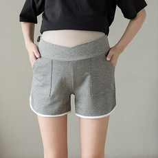 돌핀 라인 숏 캐주얼 임산부 반바지