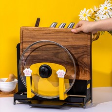 廚房果凍防滑置物架, 黑色的, 1個