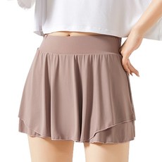 Cozywell 運動裙褲 FW308, 棕粉色