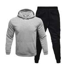 마켓에이 솔리드 후드티 + 스웨트 팬츠 세트