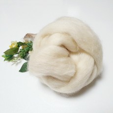 羊毛氈線 200g 基本1m, 單一顏色