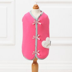 AMYLOVESPET 寵物可愛愛心背心, 混合色, 1個