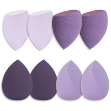 OON 水滴美妝蛋 2入+水滴斜角美妝蛋 2入+斜角美妝蛋 4入組, 紫色的, 1套