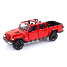MOTORMAX 1:27 複刻模型 吉普 Gladiator Rubicon 敞篷 MTX793709RE, 紅色, 1個